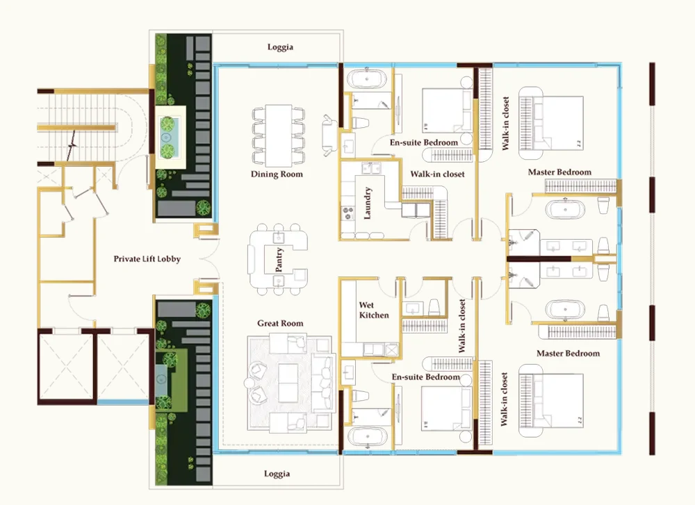 Bản vẽ căn Garden Villa