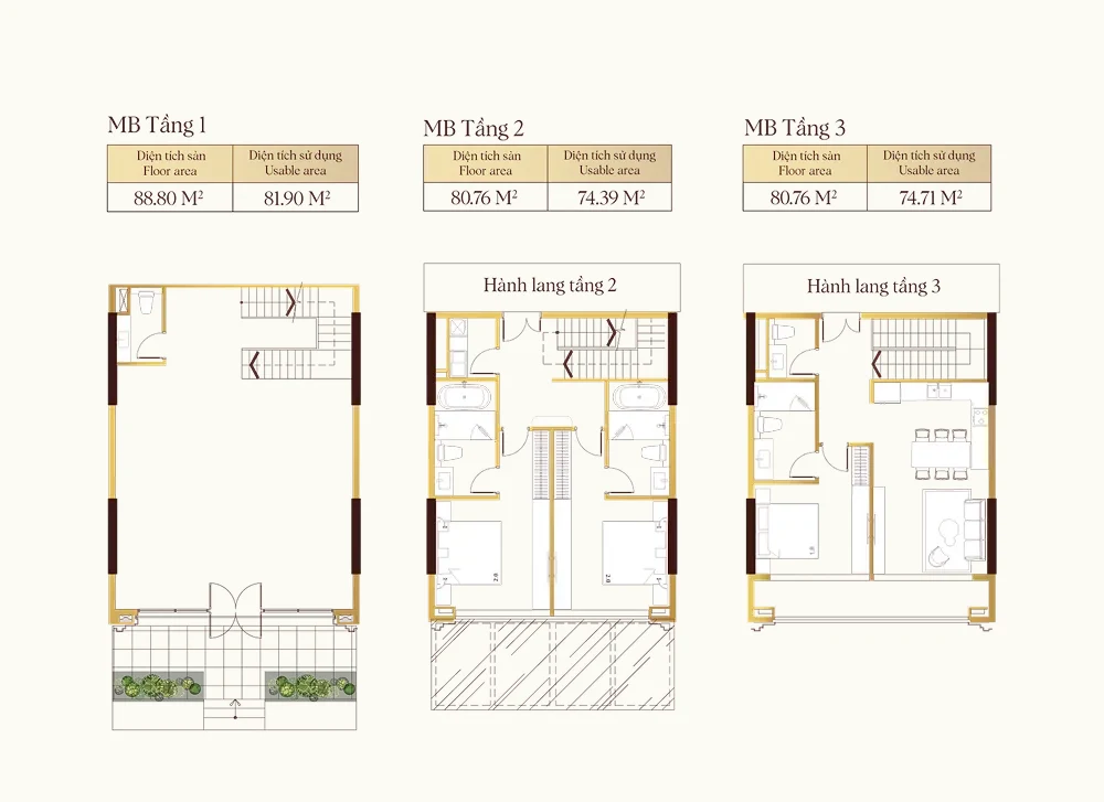 Bản vẽ căn Shop Apartment