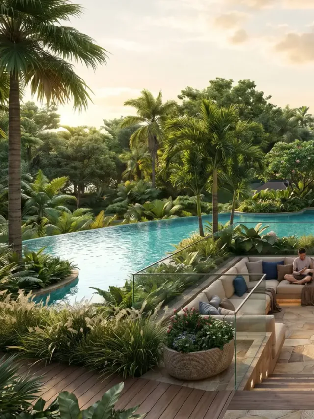 Ốc đảo âm nước trên Sky Deck