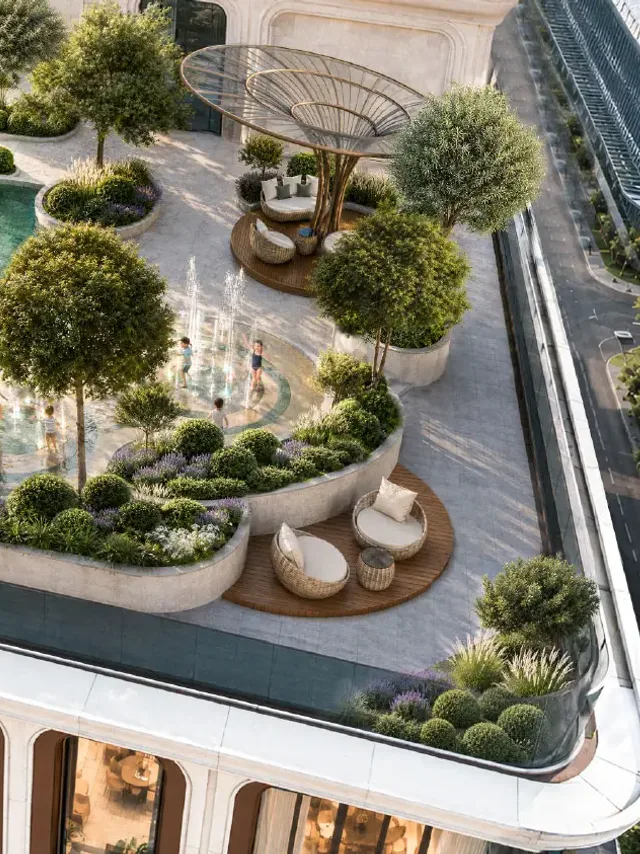 Vườn treo trên không của Sky Deck