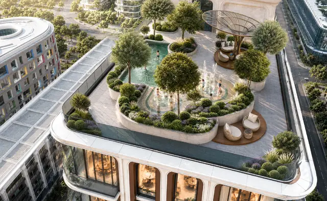 Vườn treo Sky Deck